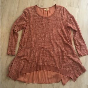 Adorable Blush Tunic, EUC
